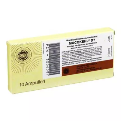 MUCOKEHL Fiale D 7, 10X1 ml