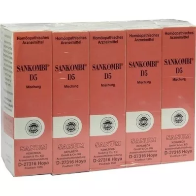 SANKOMBI D 5 gocce, 10X10 ml
