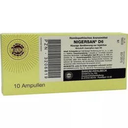 NIGERSAN D 6 Fiale, 10X1 ml