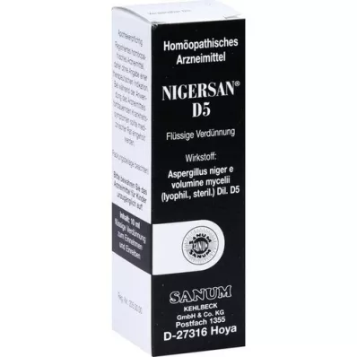 NIGERSAN D 5 gocce, 10 ml