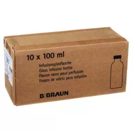 KOCHSALZLÖSUNG Fiala di vetro allo 0,9%, 10X100 ml