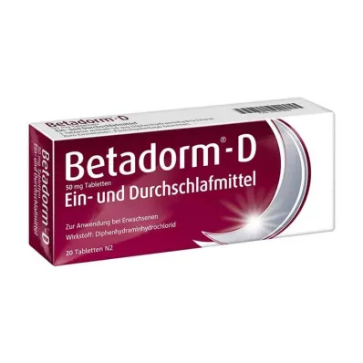 BETADORM Compresse D, 20 pz