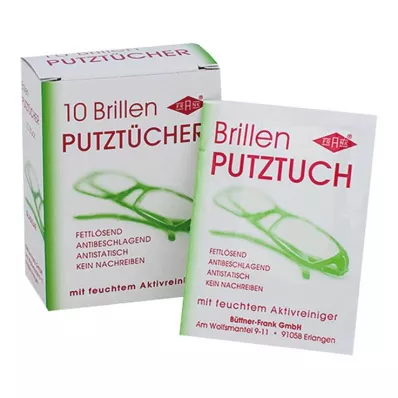 Panni per la pulizia degli occhiali, 10 pz