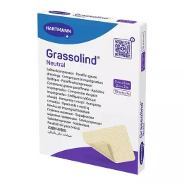 GRASSOLIND Impacchi di pomata 5x5 cm sterili, 10 pz