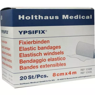 FIXIERBINDE Elastico Ypsifix 8 cmx4 m sciolto, 20 pezzi
