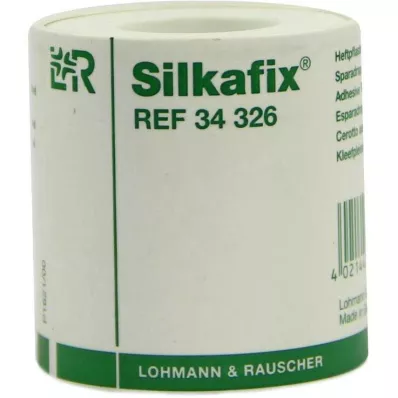 SILKAFIX Gesso a graffetta 5 cm x 5 m bobina in plastica, 1 pz