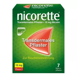NICORETTE TX Patch 15 mg, 7 pz