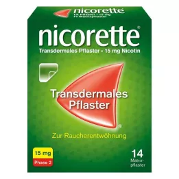 NICORETTE TX Patch 15 mg, 14 pz