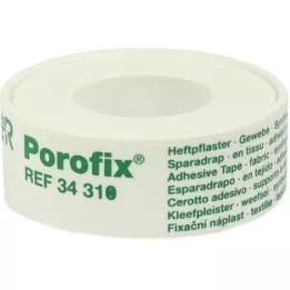 POROFIX Gesso adesivo 1,25 cmx5 m, 1 pz