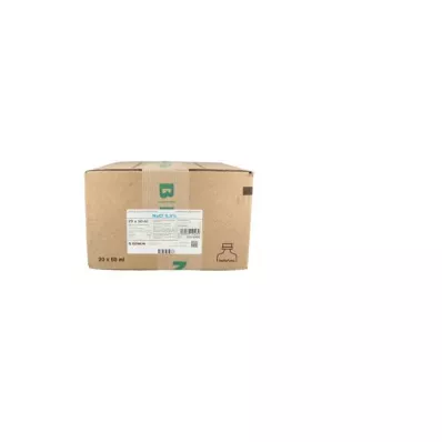 ISOTONE Soluzione salina 0,9% Braun Ecof.P.semi-riempita, 20X100 ml