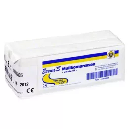 ERENA Garza compressa 5x5 cm non sterile 8x, 100 pz