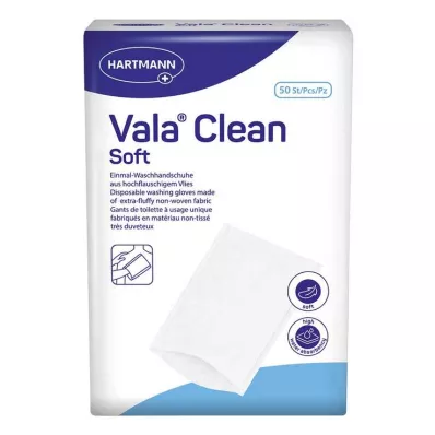 VALACLEAN guanti da lavaggio morbidi monouso, 50 pz