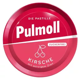 PULMOLL Caramelle senza zucchero alla ciliegia, 50 g