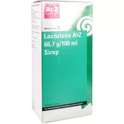 LACTULOSE AbZ 66,7 g/100 ml sciroppo, 1000 ml