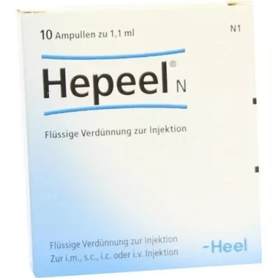 HEPEEL N Fiale, 10 pz