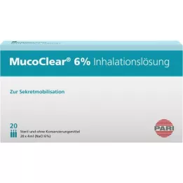 MUCOCLEAR Soluzione inalatoria di NaCl al 6%, 20X4 ml
