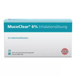 MUCOCLEAR Soluzione inalatoria di NaCl al 6%, 20X4 ml
