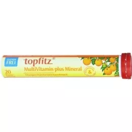 TOPFITZ Compresse effervescenti multivitaminiche+minerali, 20 pz