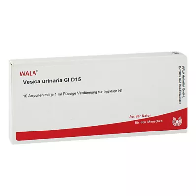 Vesica Urinaria GL D 15 fiale, 10X1 ml Vesica Urinaria GL D 15 fiale, 10X1 ml