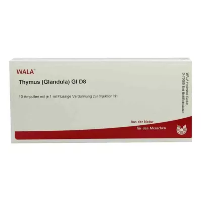 THYMUS GLANDULA GL D 8 fiale, 10X1 ml