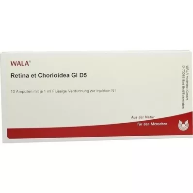 RETINA ET Chorioidea GL D 5 Fiale, 10X1 ml