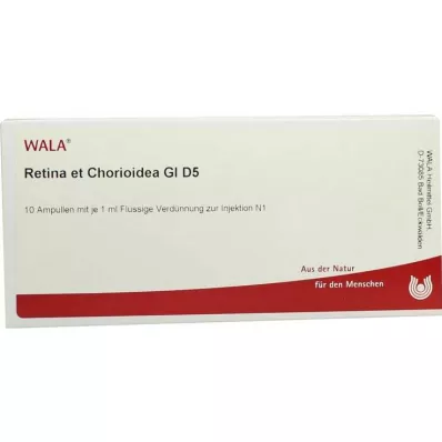 Retina et chorioidea GL D 5 fiale, 10X1 ml Retina et chorioidea GL D 5 fiale, 10X1 ml