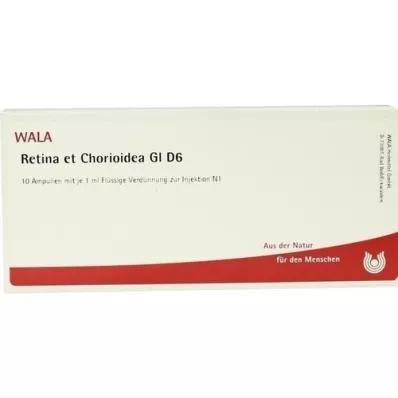 RETINA ET Chorioidea GL D 6 Fiale, 10X1 ml