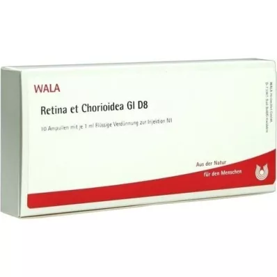 RETINA ET Chorioidea GL D 8 Fiale, 10X1 ml