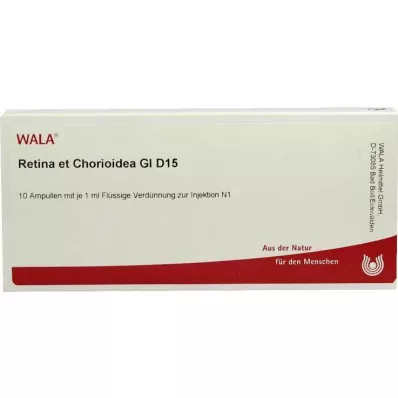 Retina et chorioidea GL D 15 ampolle, 10X1 ml