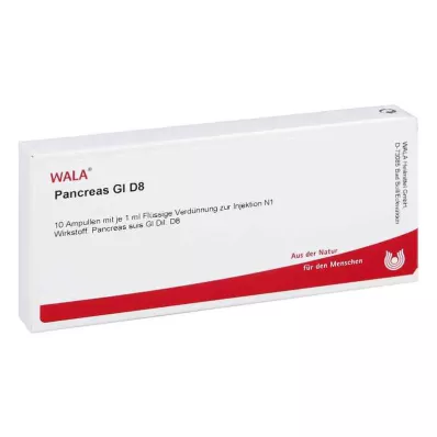 PANCREAS GL D 8 fiale, 10X1 ml