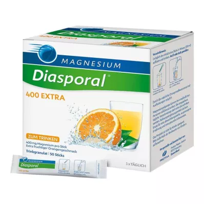Magnesio Diasporal 400 Granuli Extra da Bere, 50 pz