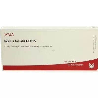 NERVUS FACIALIS GL D 15 Fiale, 10X1 ml