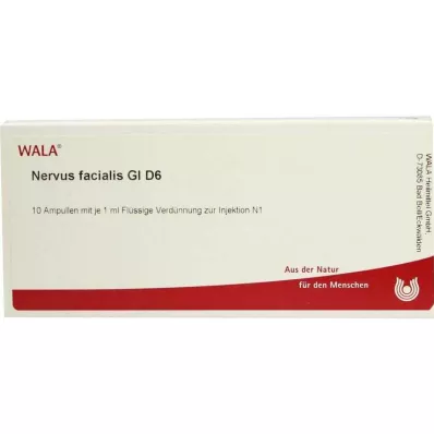 Nervus Facialis GL D 6 fiale, 10X1 ml Nervus Facialis GL D 6 fiale, 10X1 ml