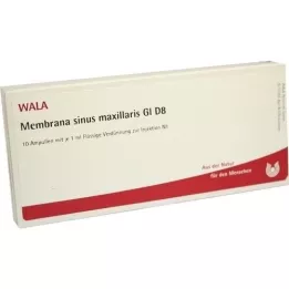 MEMBRANA sinus maxillaris GL D 8 fiale, 10X1 ml