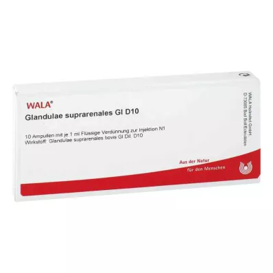 Ghiandole sovrastanti.Fiale Gl D10 (10x1 ml)