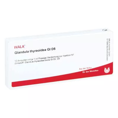 GLANDULA THYREOIDEA GL D 5 fiale, 10X1 ml