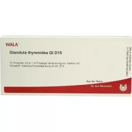 GLANDULA THYREOIDEA GL D 15 Fiale, 10X1 ml