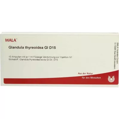 GLANDULA THYREOIDEA GL D 15 Fiale, 10X1 ml