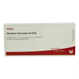 GLANDULA THYREOIDEA GL D 20 Fiale, 10X1 ml