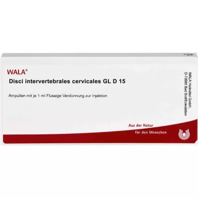 DISCI intervertebrali cervicali GL D 15 fiale, 10X1 ml DISCI intervertebrali cervicali GL D 15 fiale, 10X1 ml