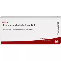 DISCI intervertebrale lombare GL D 8 fiale, 10X1 ml