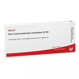 DISCI intervertebrale lombare GL D 5 fiale, 10X1 ml