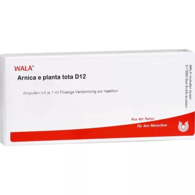 ARNICA E Planta tota D 12 fiale, 10X1 ml