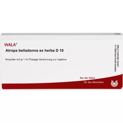 ATROPA belladonna ex Herba D 10 Fiale, 10X1 ml
