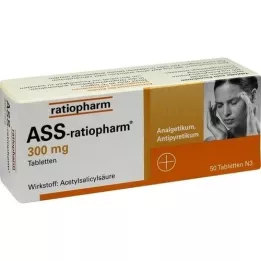 ASS-ratiopharm 300 mg compresse, 50 pz