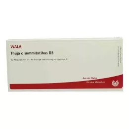 THUJA E SUMMITATIBUS D 3 fiale, 10X1 ml