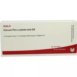 VISCUM PINI e pianta tota D 8 Fiale, 10X1 ml