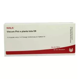 VISCUM PINI e pianta tota D 8 Fiale, 10X1 ml
