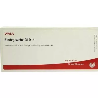 BINDEGEWEBE GL D 15 Fiale, 10X1 ml BINDEGEWEBE GL D 15 Fiale, 10X1 ml