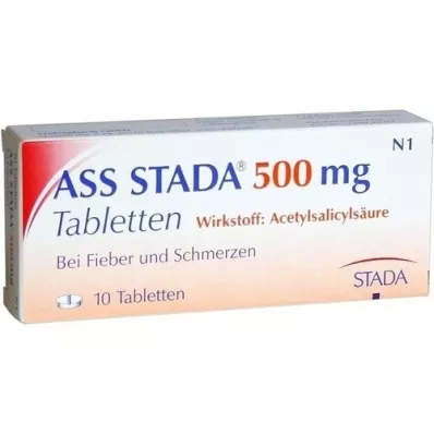 ASS STADA compresse da 500 mg, 10 pezzi